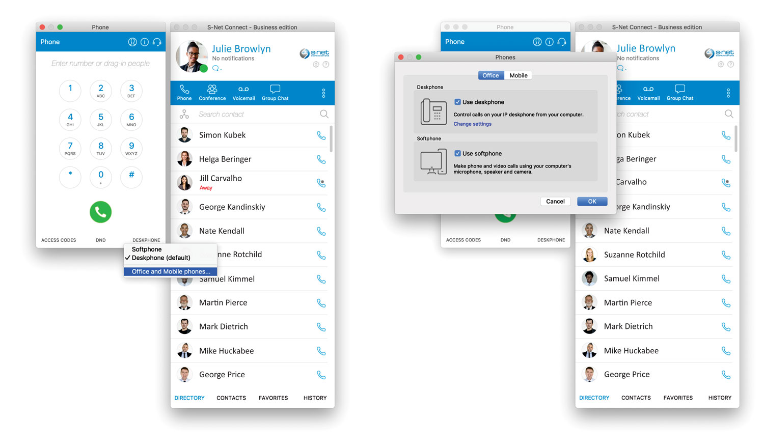 Making Devices Available in the S-NET Connect Desktop Application