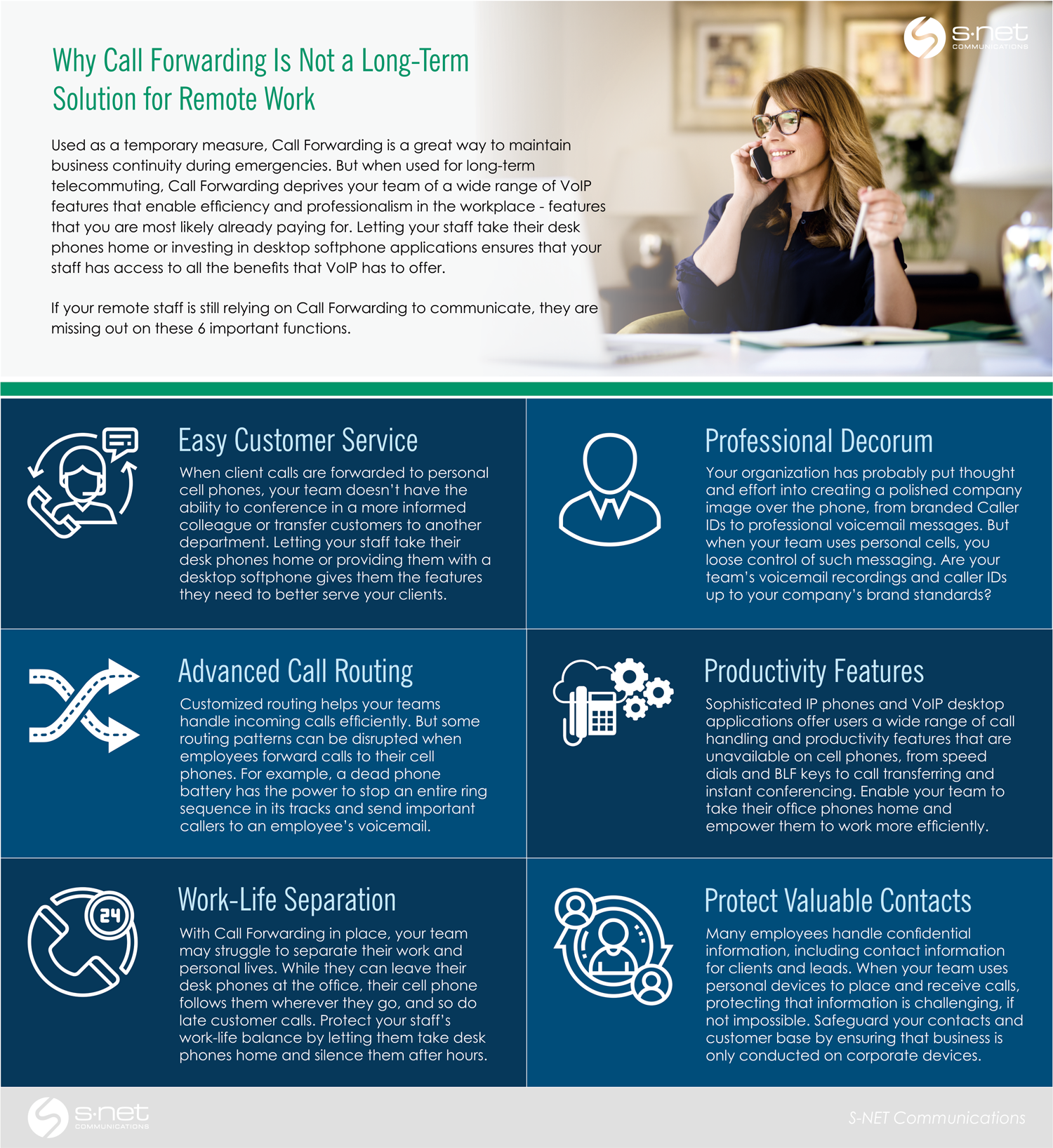 Why Call Forwarding Is Not a Long-Term Telecommuting Solution